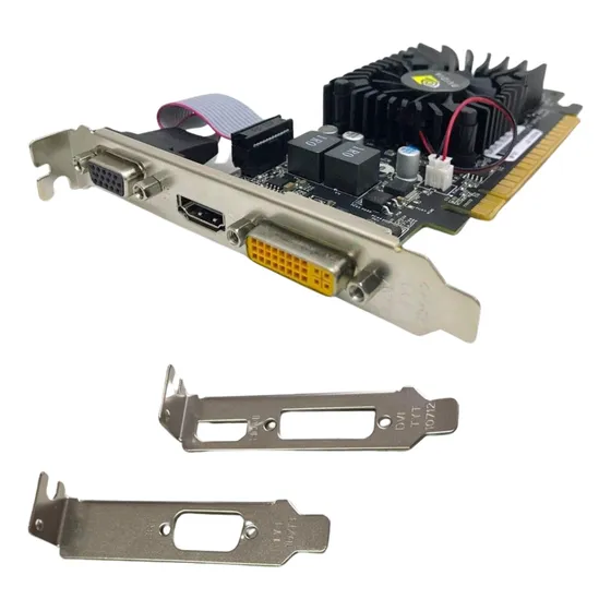 Placa De Video Gt210 1gb Vga Hdmi Dvi Kit Low Profile Inclus