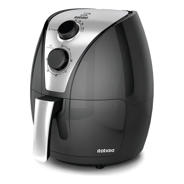 Fritadeira Itatiaia Air Fryer Essencial 3,5 Lt Afess100 127v Cor Preto Fritadeira Itatiaia Air Fryer Essencial 3,5 Lt Afess100 127v Cor Preto