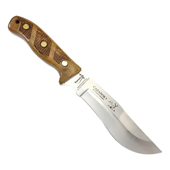 Cuchillo Yarará Cazador 1 De 16 Cm. Madera