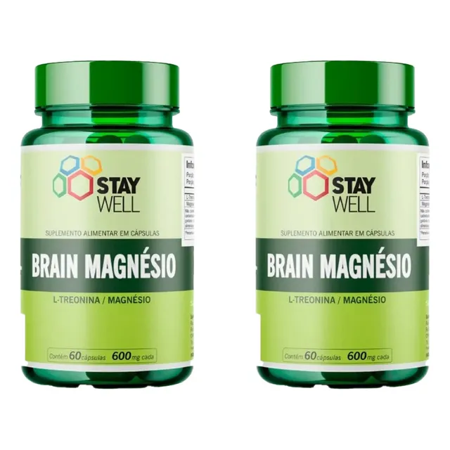 Magnesio L-treonato X2 500mg 120 Cápsulas Puro Original