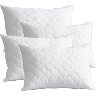 Kit 4 Travesseiros Fibra Premium Antialérgica 70x50 Lavåvel Kit 4 Travesseiros Fibra Premium Antialérgica 70x50 Lavåvel