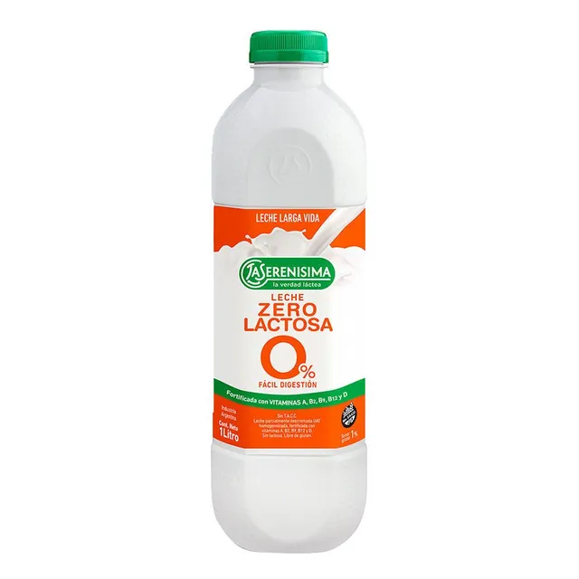 Leche 0% Lactosa Larga Vida La Serenísima 1 L