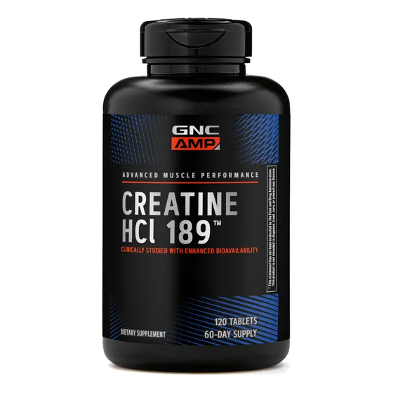 Gnc Amp - Creatina Clorhidrato 189, 120 Comprimidos
