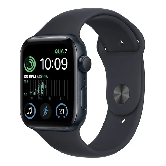 Funda de aluminio Apple A2723 Watch Se Gps de segunda generación de 44 mm