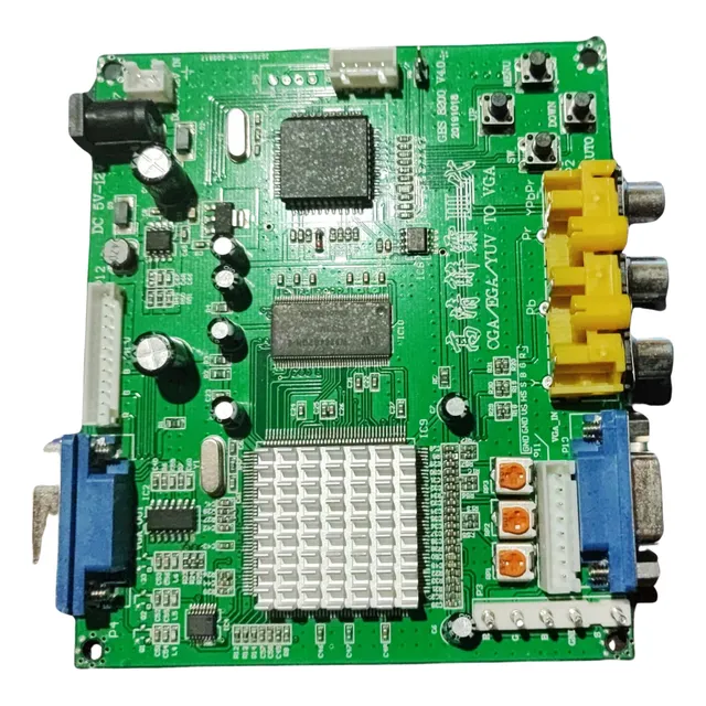 Convertidor De Vídeo Gbs-8200 Cga/ega/yuv/rgb A Vga