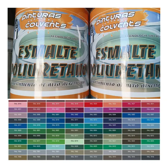 Esmalte Poliuretano.galón, Cuñete.