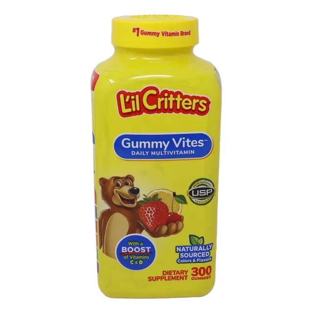 Lil Critters Multivitamínico Para Niños - 300 Gummies