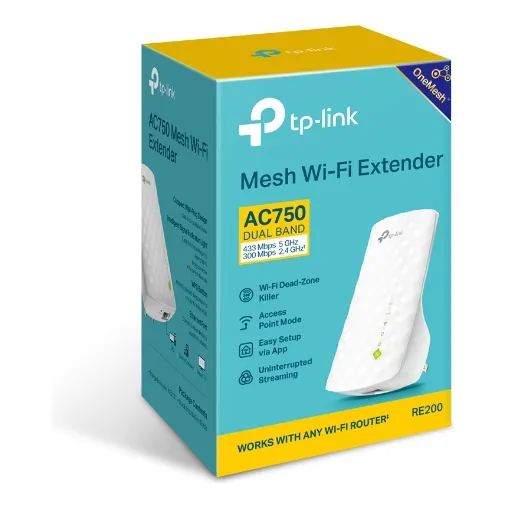 Extensor De Señal Doble Banda 2.4 Ghz Y 5.0 Ghz Tp-link