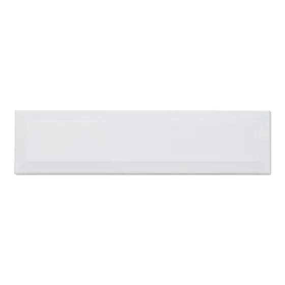Ceramica Biselada Subway 7,5x30 Blanco Mate En Stock!!