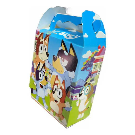 Pack Cajas De Dulce Bluey Cumpleaños