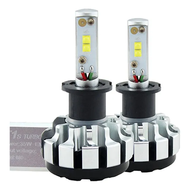 Ampolleta Led  10-30v Turbo Led 6000k H3 El Par T1s