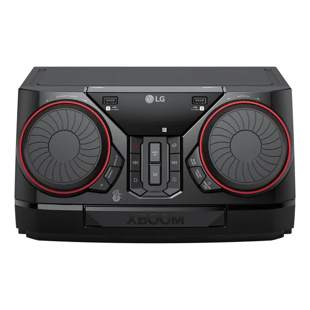 Minicomponente LG Ck43n 300w Bluetooth Usb Fm Color Negro Potencia RMS 300 W