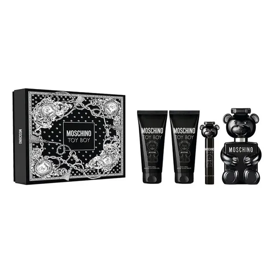 Cofre Moschino Toyboy Masculino Edp 100+bals+gel +miniatura
