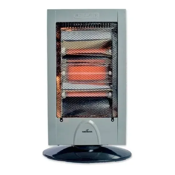 Estufa Calefactor Kacemaster De Cuarzo 1200w 3 Tubos