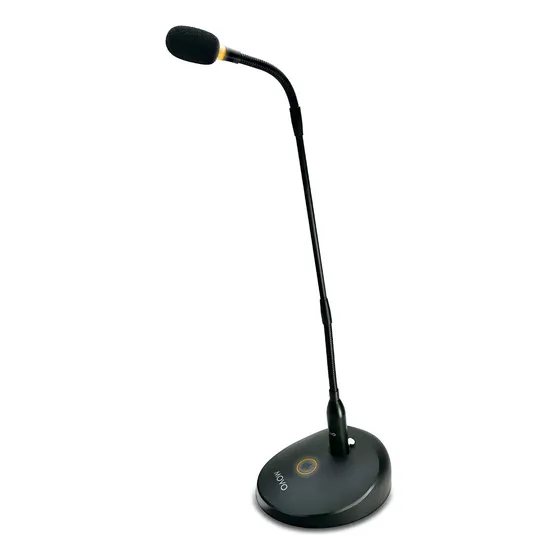 Micrófono De Podium Gooseneck Movo Gm-9 De Condensador Base