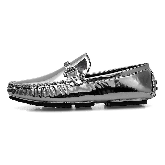 Mocasines De Hombre De Gran Tamaño Zapatos Sin Cordones