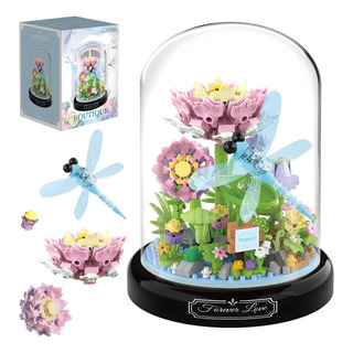 Juego De Bloques De Construcción De Ramo De Flores 568pcs Juego De Bloques De Construcción De Ramo De Flores 568pcs