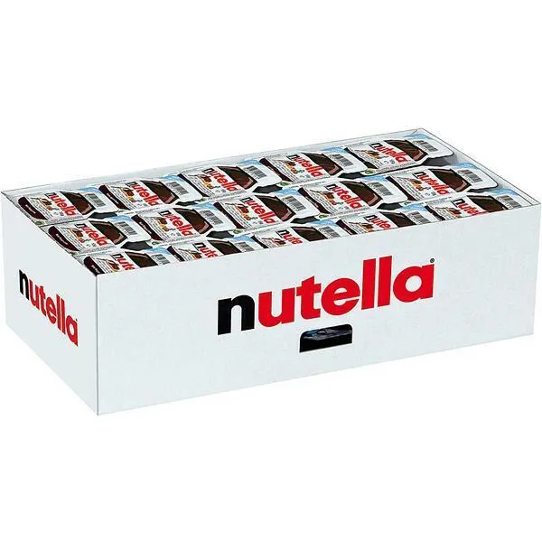 Nutella Crema De Avellanas Blister To Go 120 Pzas