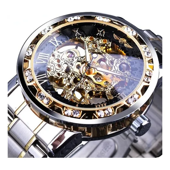 Reloj De Lujo For Hombre, Automático, De Acero, Mecánico,