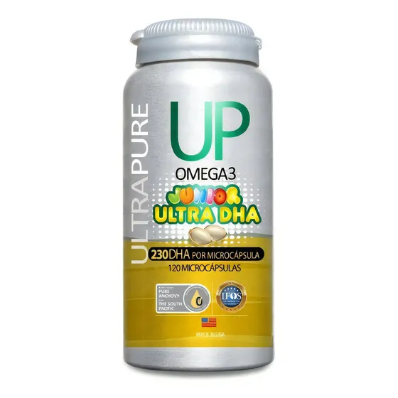 Omega UP JUNIOR Ultra DHA (120 microcápsulas) | Cuotas sin interés