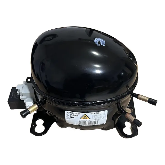 Compresor Embraco Emd55clt 1/6+ R-600a Con Kit Arranque