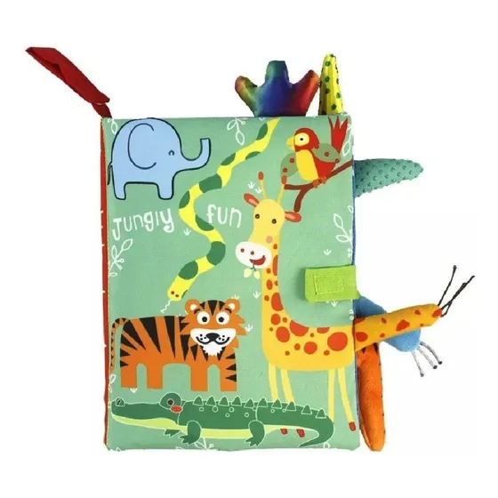 Libro Sensorial Para Niños/niñas Para Estimulación Temprana