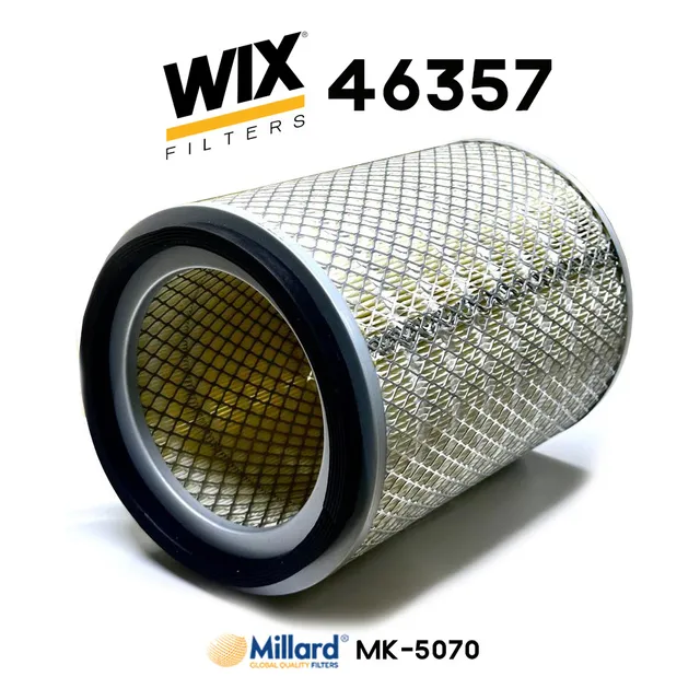 Filtro De Aire Wix Wa11281 (46357) Npr Sin Turbo Nkr Y Nhr
