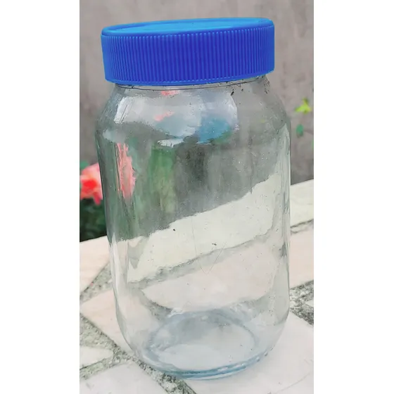 Frascos De Vidrio Usados De 500 Gramos