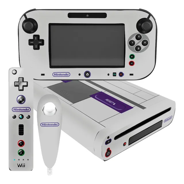 Skin Tuneo Adhesivo Protector Para Nintendo Wii Modelo Wii U