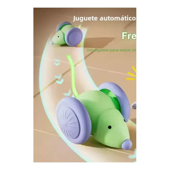 Juguete Muñeco Robot 360 Con Luces Loco Ratón