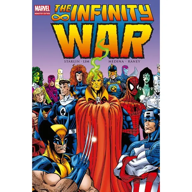 Marvel Comics Monster Edition The Infinity War Latino