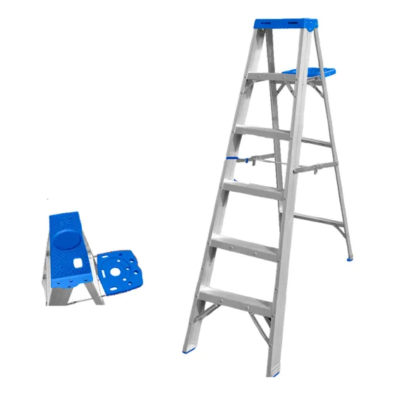 Escalera Pintor 6 Esc 150kg Con Bandeja Wadfow Wld4h06