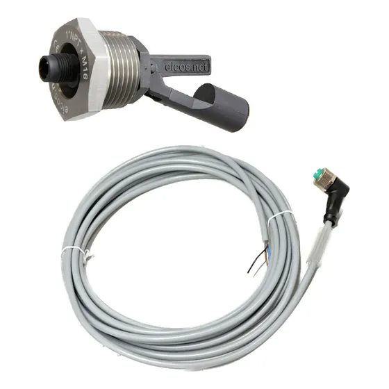 Sensor De Nível Eicos La31n-m12 C/ Plug M12 Npt + Cabo 5m 