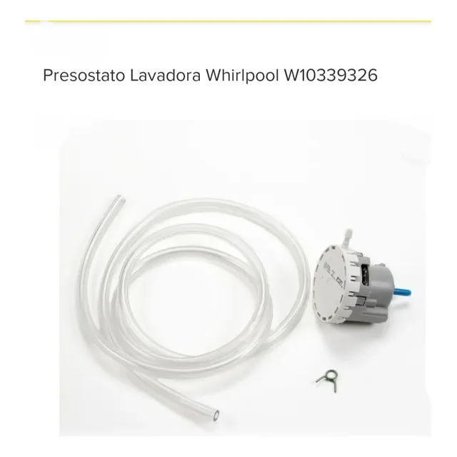 Presostato De Lavadora Whirlpool W 10339326 Original