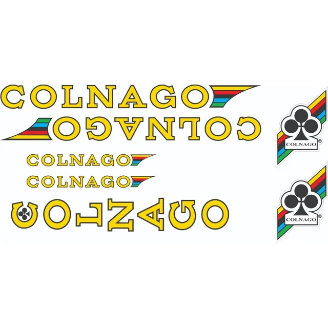 Antigo Grafismo Adesivos Bicicleta Colnago Mod 3