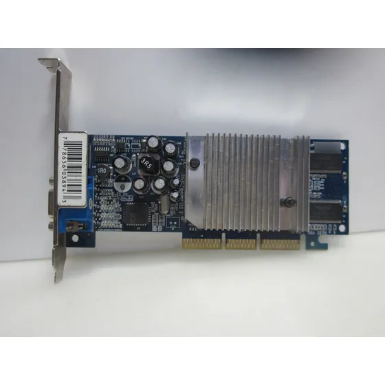 Placa De Vídeo Geforce Fx5200 128mb Ddr Agp Tv Funcionando