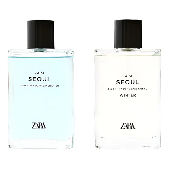 Perfume Zara Seoul 90ml & Seoul Winter 90ml