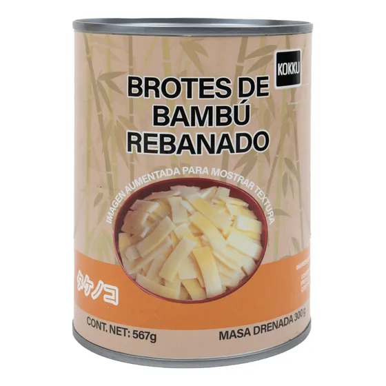 Brotes De Bambú Rebanados En Lata, Kokku 567 G