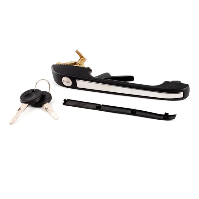 Manija Puerta Exterior Volkswagen Gol Negra Izquierd C/llave