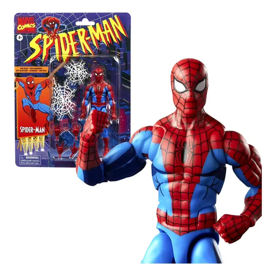 Spiderman Marvel Legends Animated Spider-man Retro
