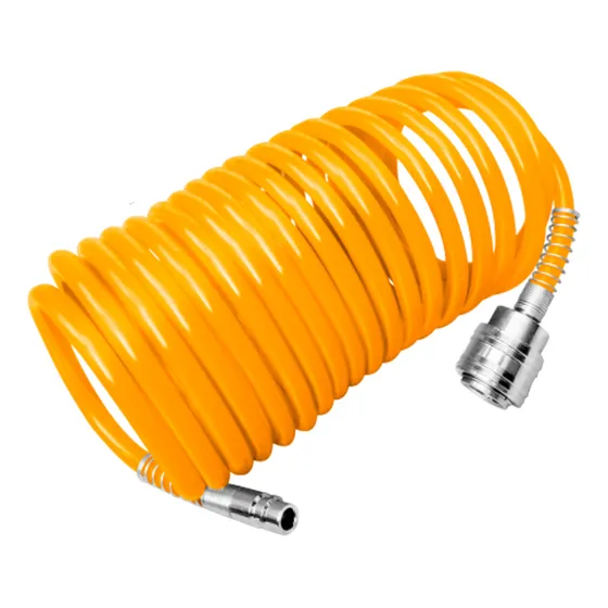 Manguera Espiral Compresor 5m Ingco Ah1051.1 Color Naranja Claro