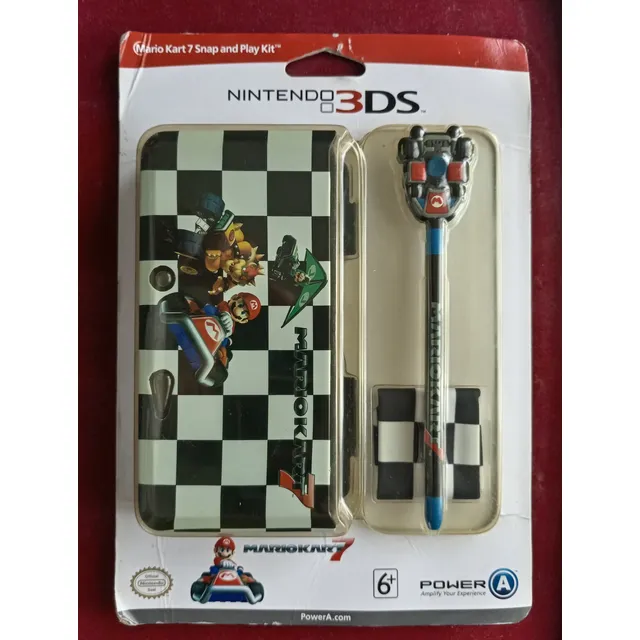 Estuche ( Nintendo 3ds Ds Nds ) ( Mario Kart ) 20v _\(^o^)/_
