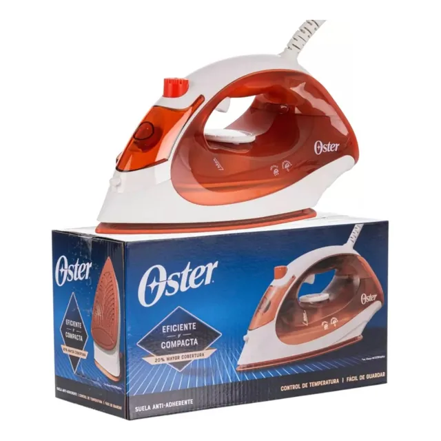 Plancha De Ropa Oster Al Vapor Ligera Antiadherente 1000w