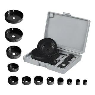 Jogo Kit Serra Copo 16 Peças 19 A 127mm Madeira Gesso Pvc Jogo Kit Serra Copo 16 Peças 19 A 127mm Madeira Gesso Pvc