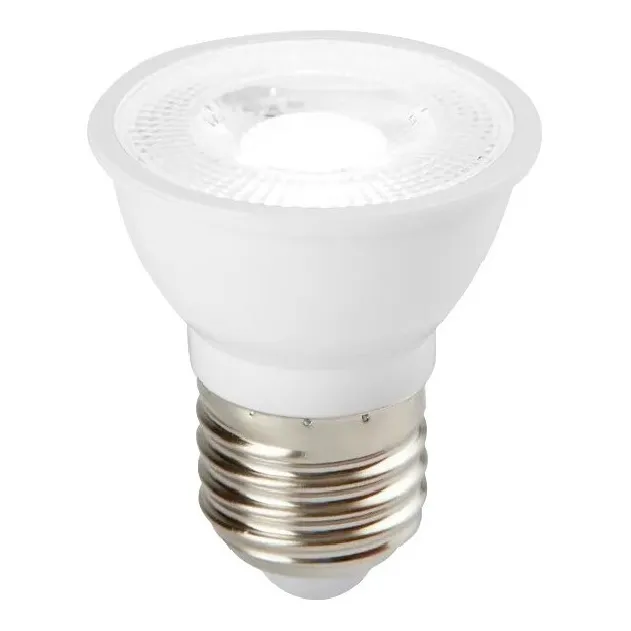 Lampara Dicroica Dicro Led 7w E27 Rosca Común Cálida Fría
