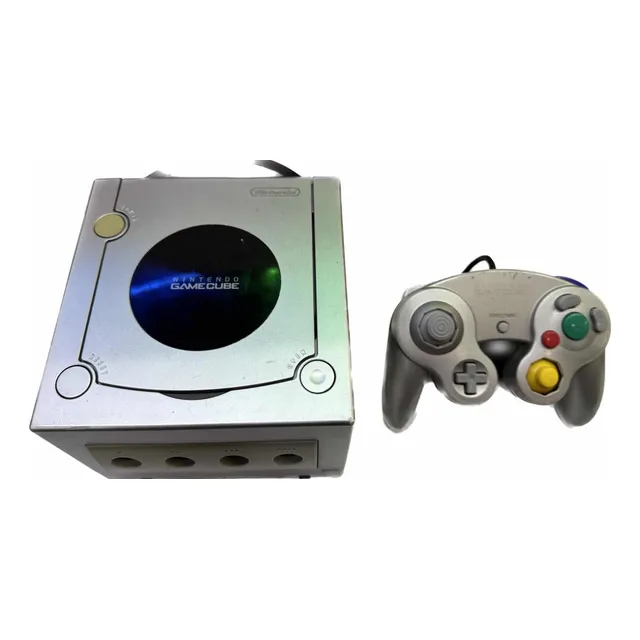 Consola Nintendo Gamecube | Gris Plata Original Completa