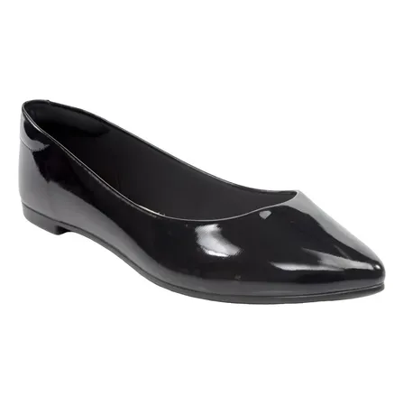 Sapatilha Feminina Mule Verniz Bico Fino Cod: 120