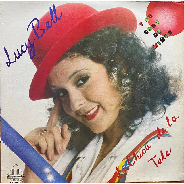 Disco Lp - Lucy Bell Y Su Coro De Niños / La Chica D La Tele