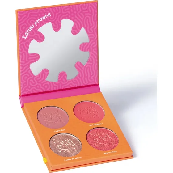 Paleta De Maquiagem Multifuncional Intense Bob Esponja 10g