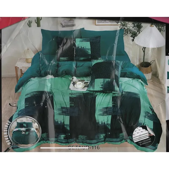 Set De Cubre Cama Matrimonial